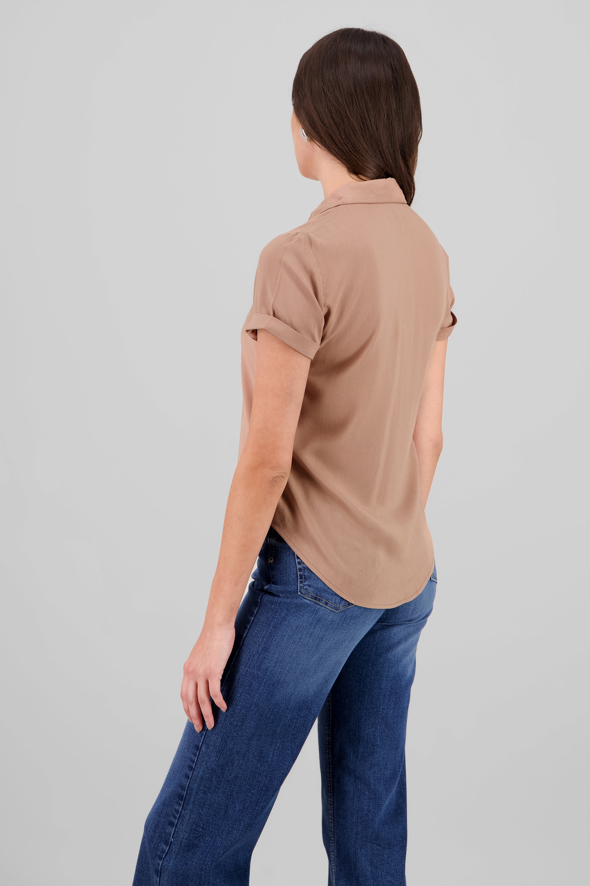 Camisa Manga Corta KHAKI