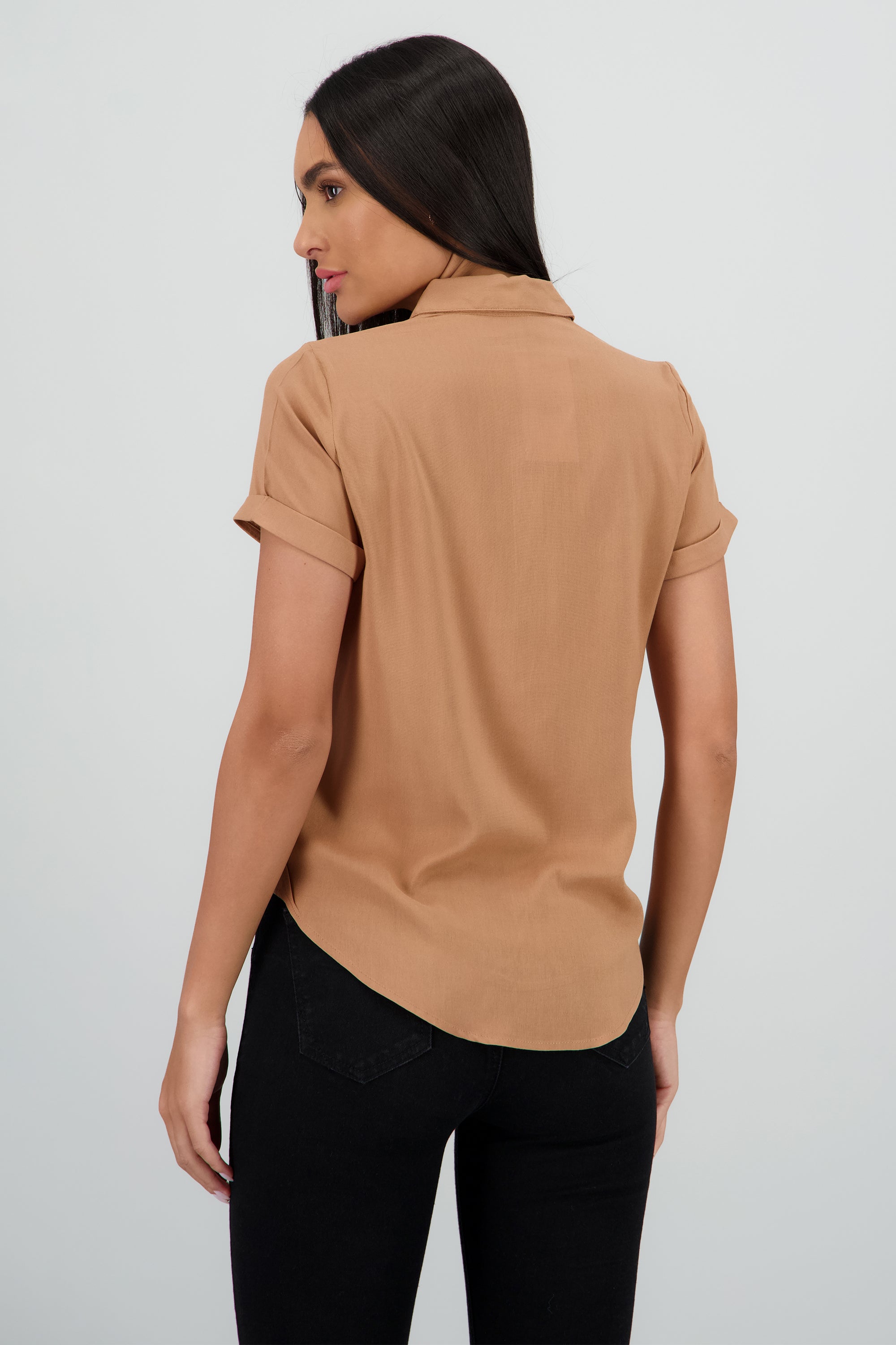 Camisa Manga Corta KHAKI