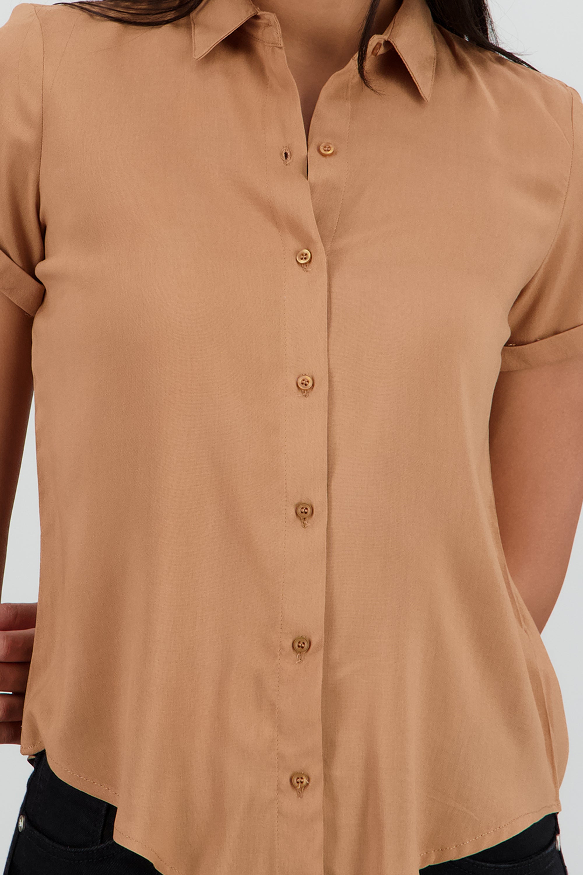 Camisa Manga Corta KHAKI