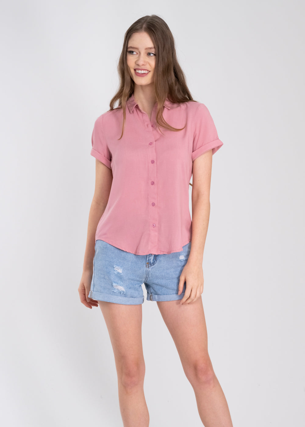 Camisa Manga Corta PALO DE ROSA
