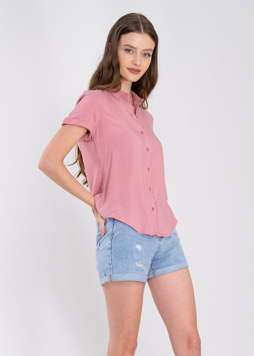Camisa Manga Corta PALO DE ROSA