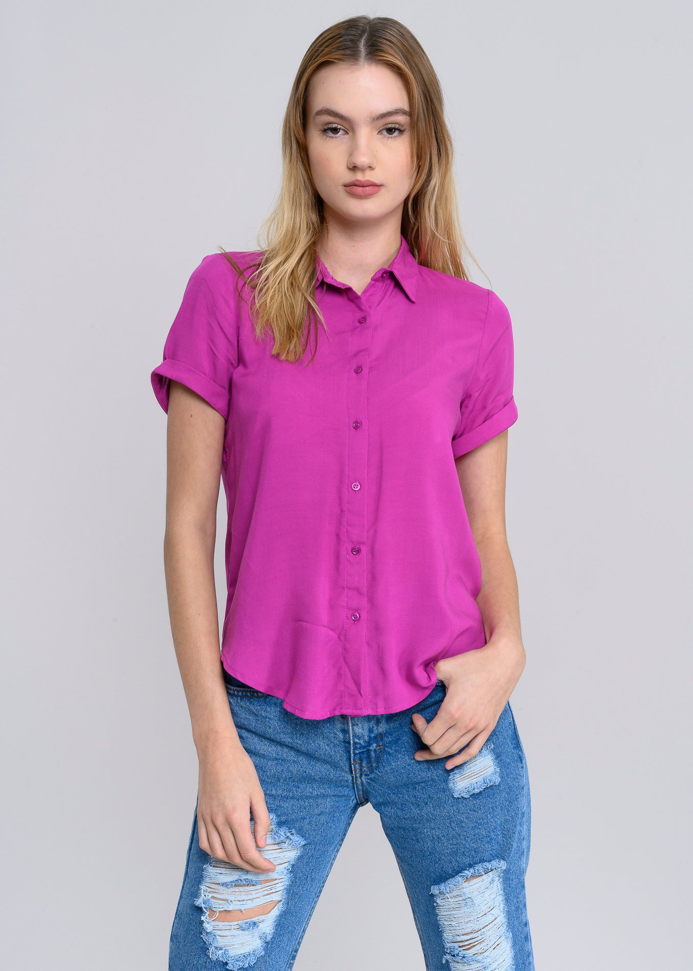 Camisa Manga Corta BUGAMBILIA