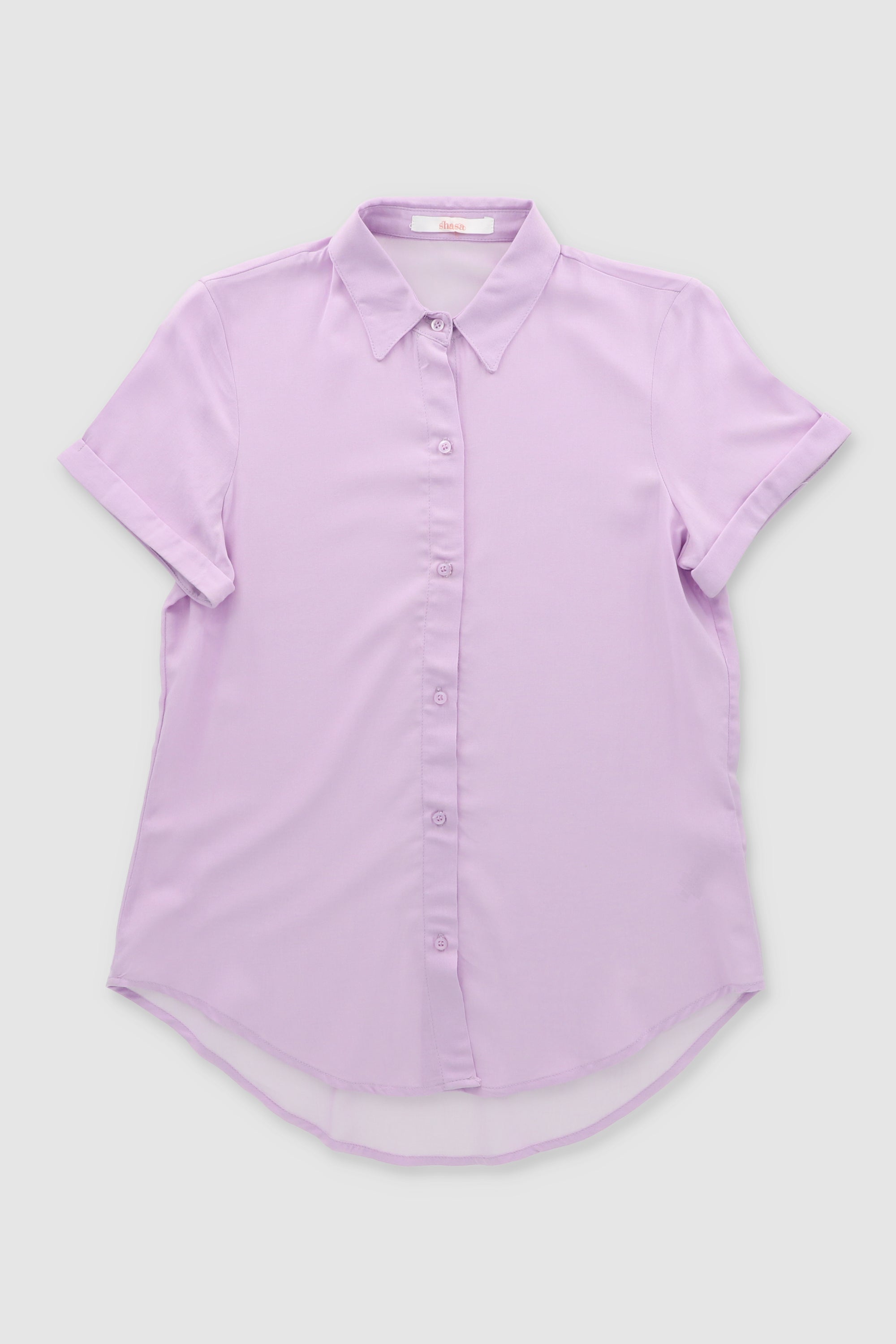 Camisa Manga Corta LAVANDA