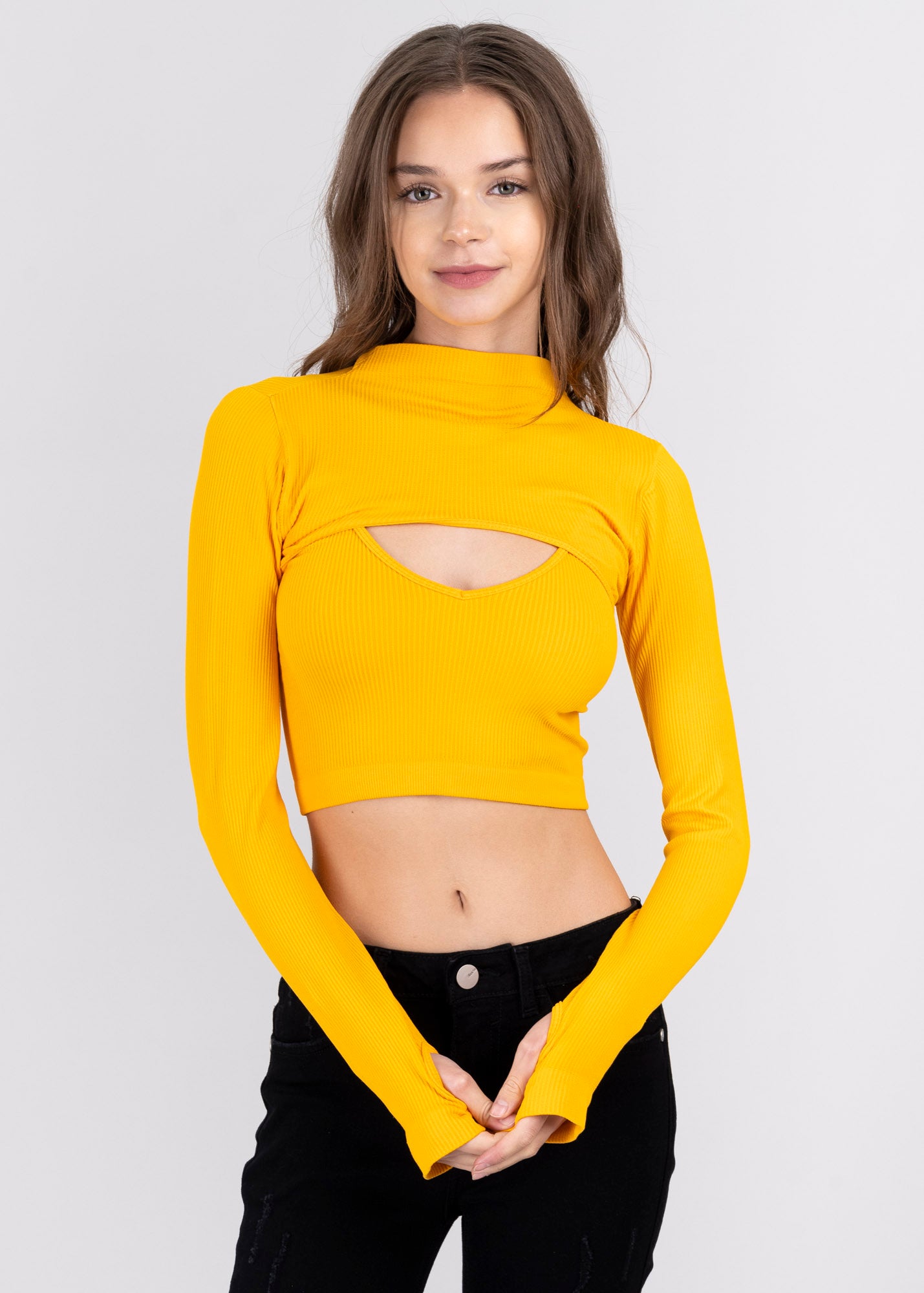 Top Seamless Irregular AMARILLO