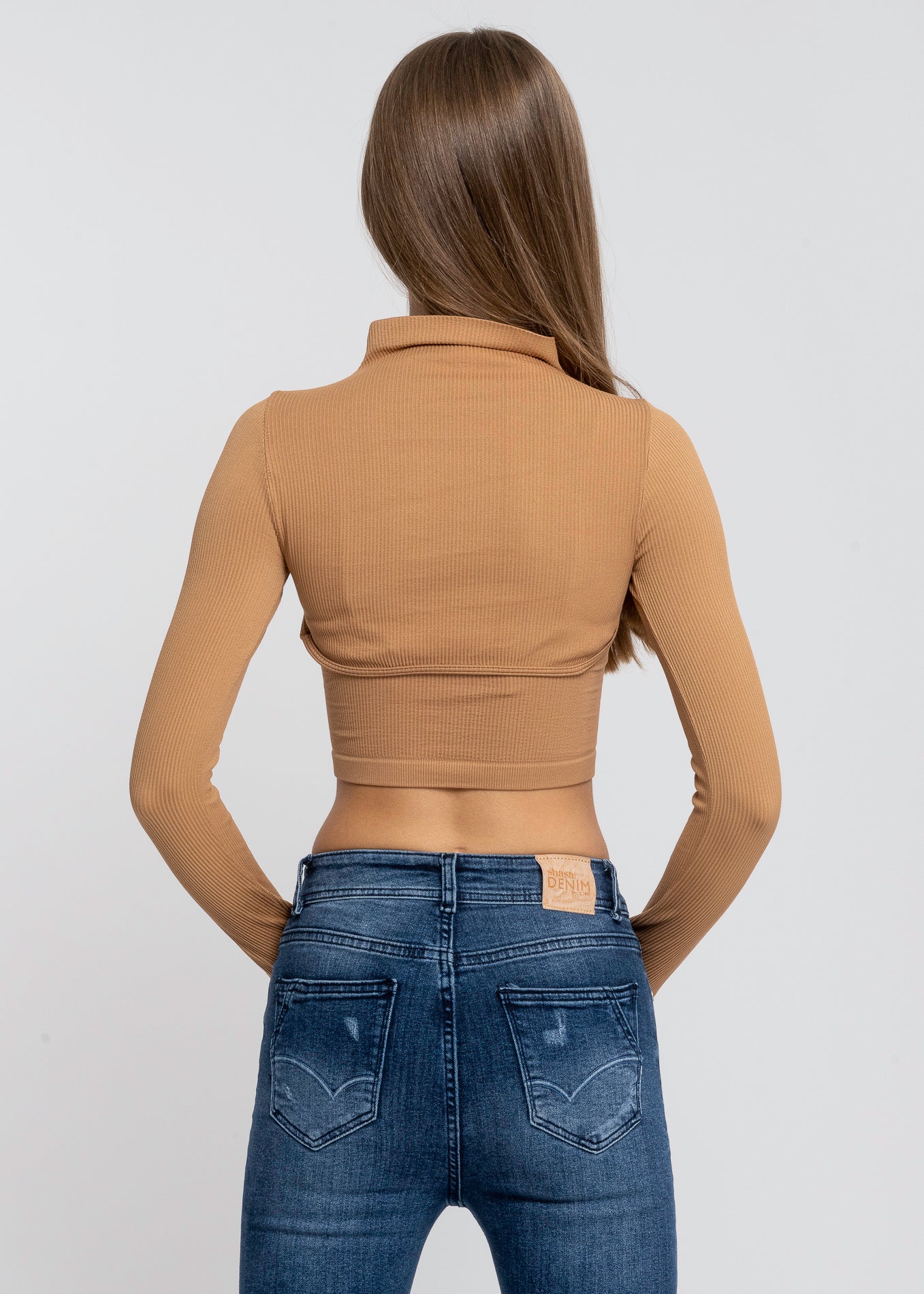 Top Seamless Irregular CAMELLO