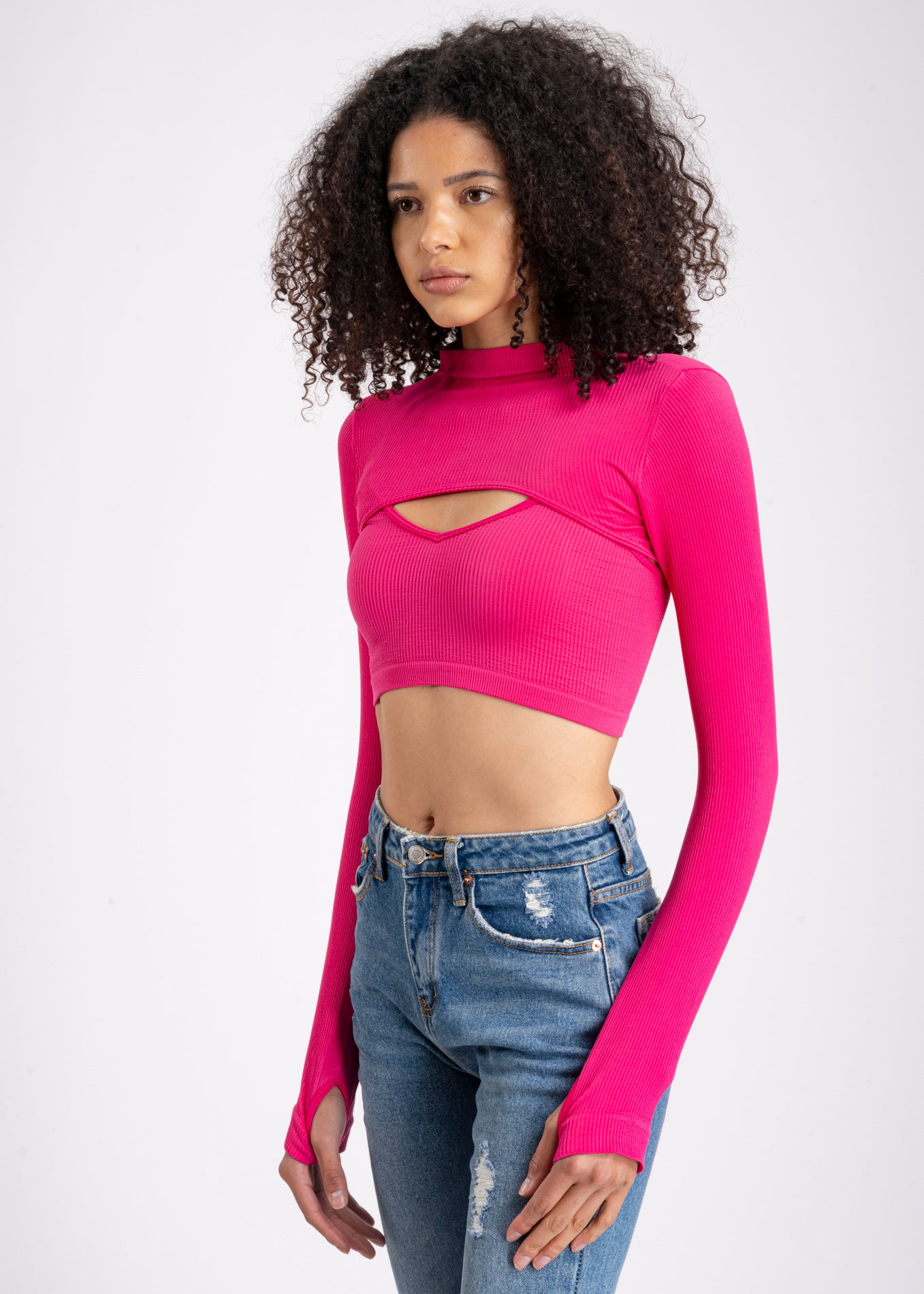 Top Seamless Irregular ROSA