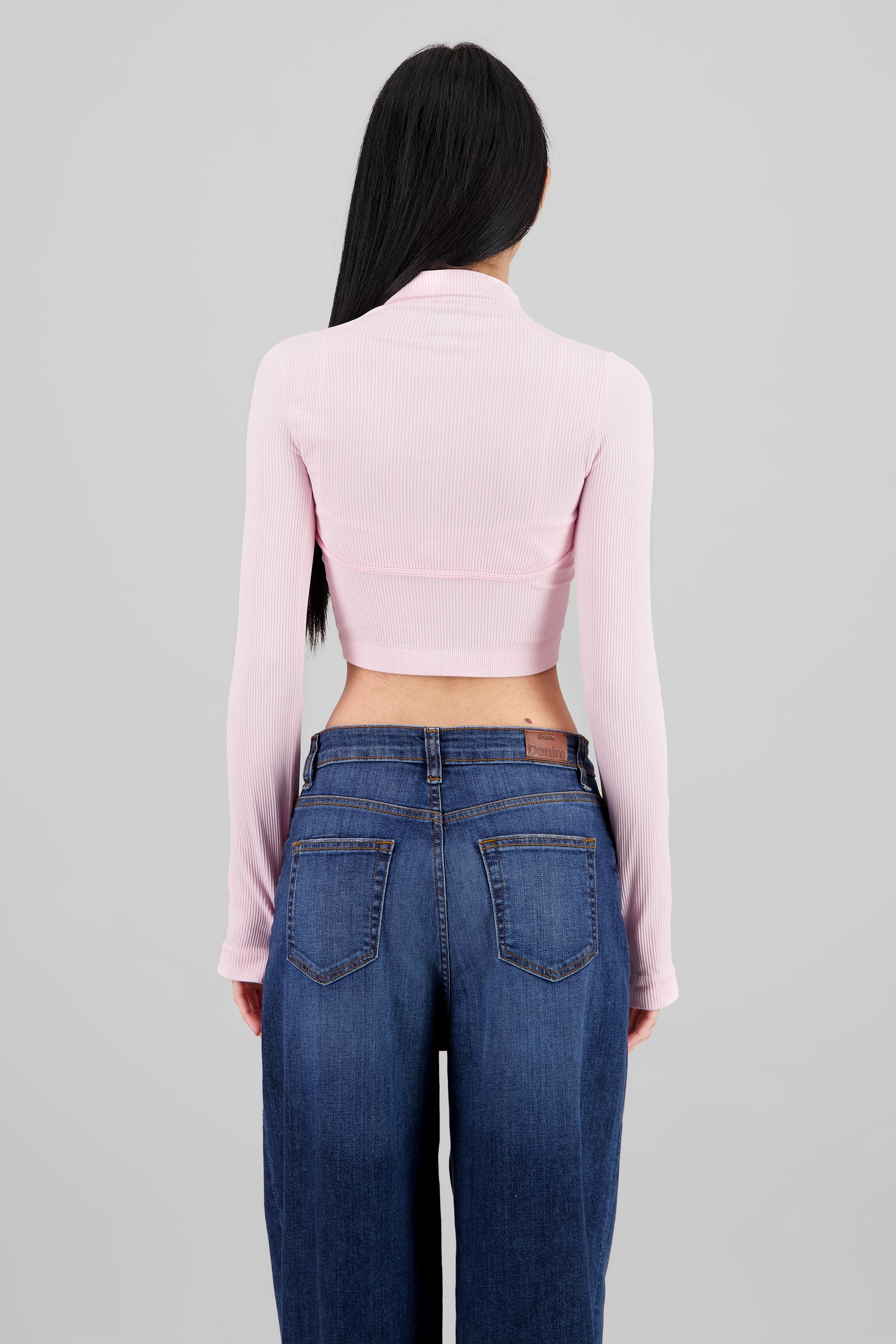 Top Seamless Irregular ROSA PASTEL