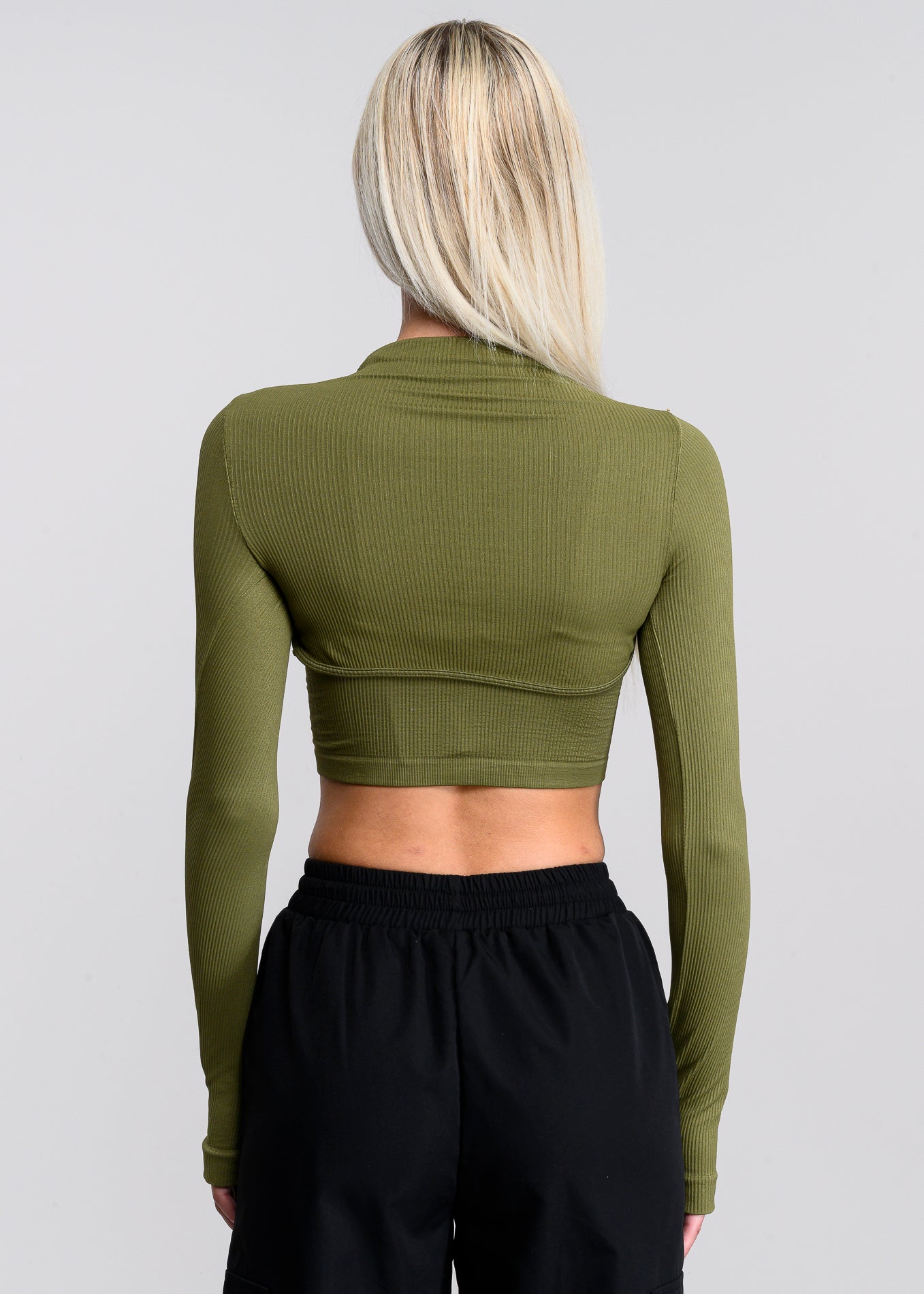 Top Seamless Irregular VERDE