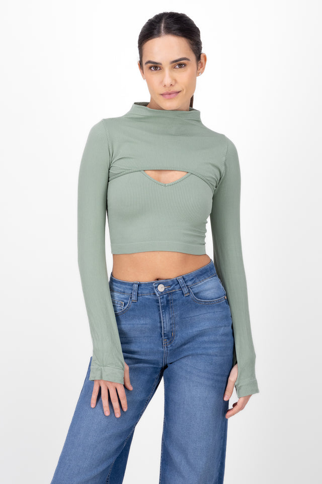 Top Seamless Irregular