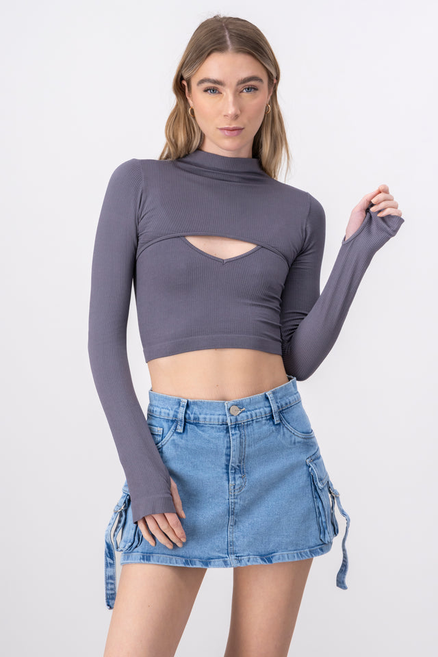 Top Seamless Irregular