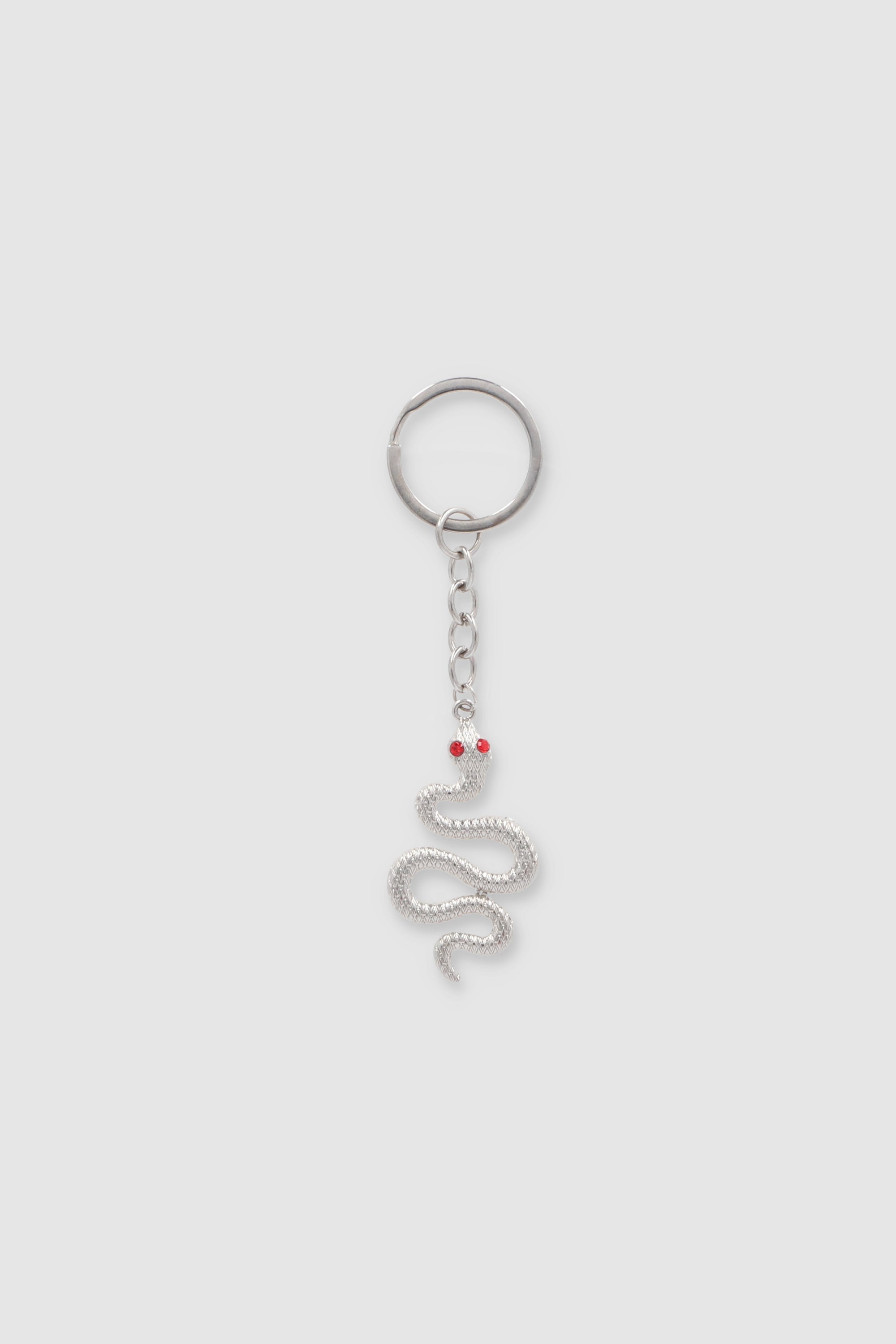 Llavero Serpiente PLATA