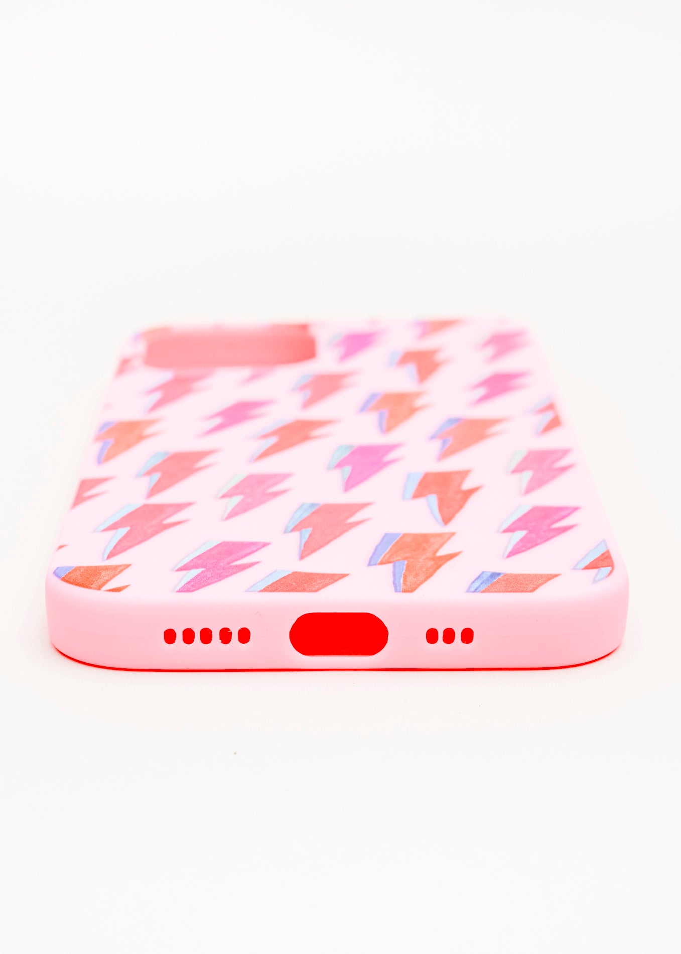 Funda Cel I12 Rayos ROSA