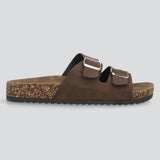 Sandalias 2 Hebillas Efecto Corcho