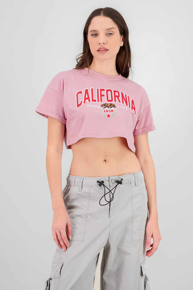 Playera Crop California