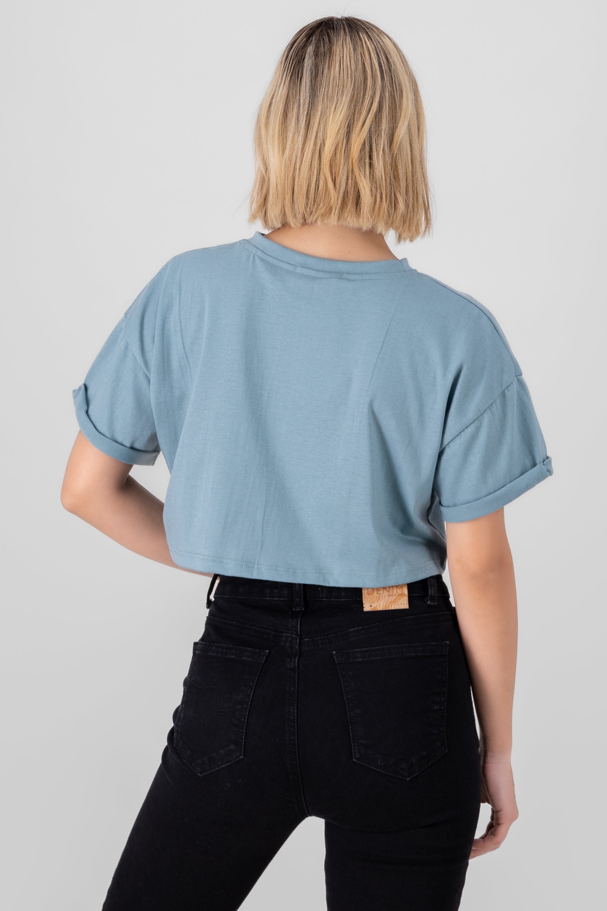 Playera Crop California SAGE