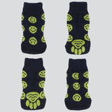 Set 2 pares calcetines mascota caritas felices