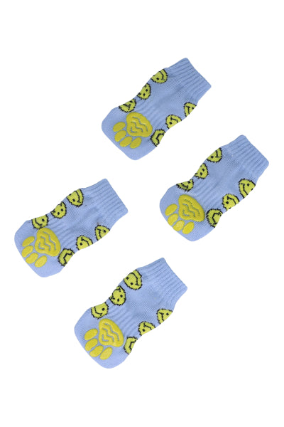 Set 2 pares calcetines mascota caritas felices