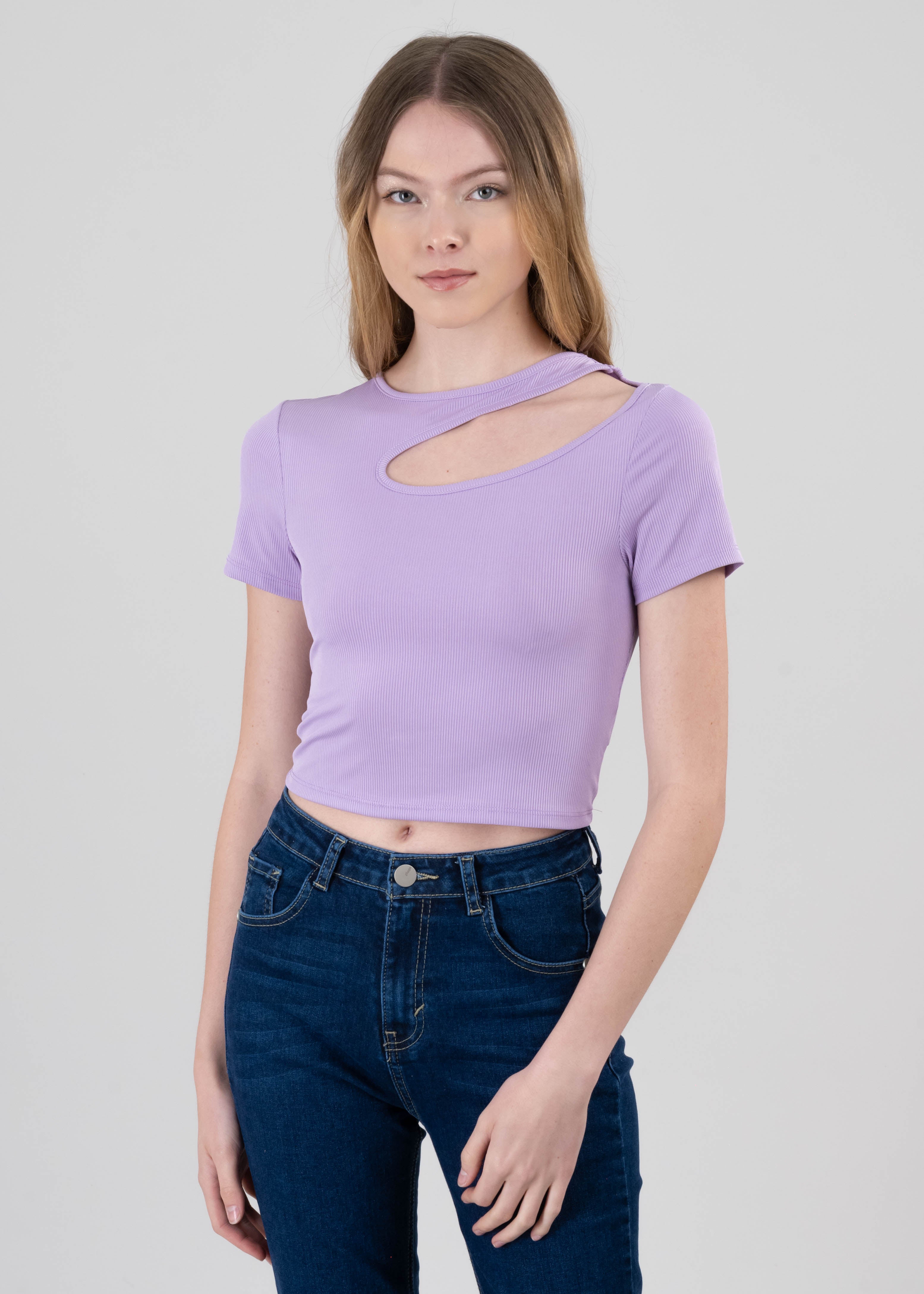 Top escote asimétrico LILA