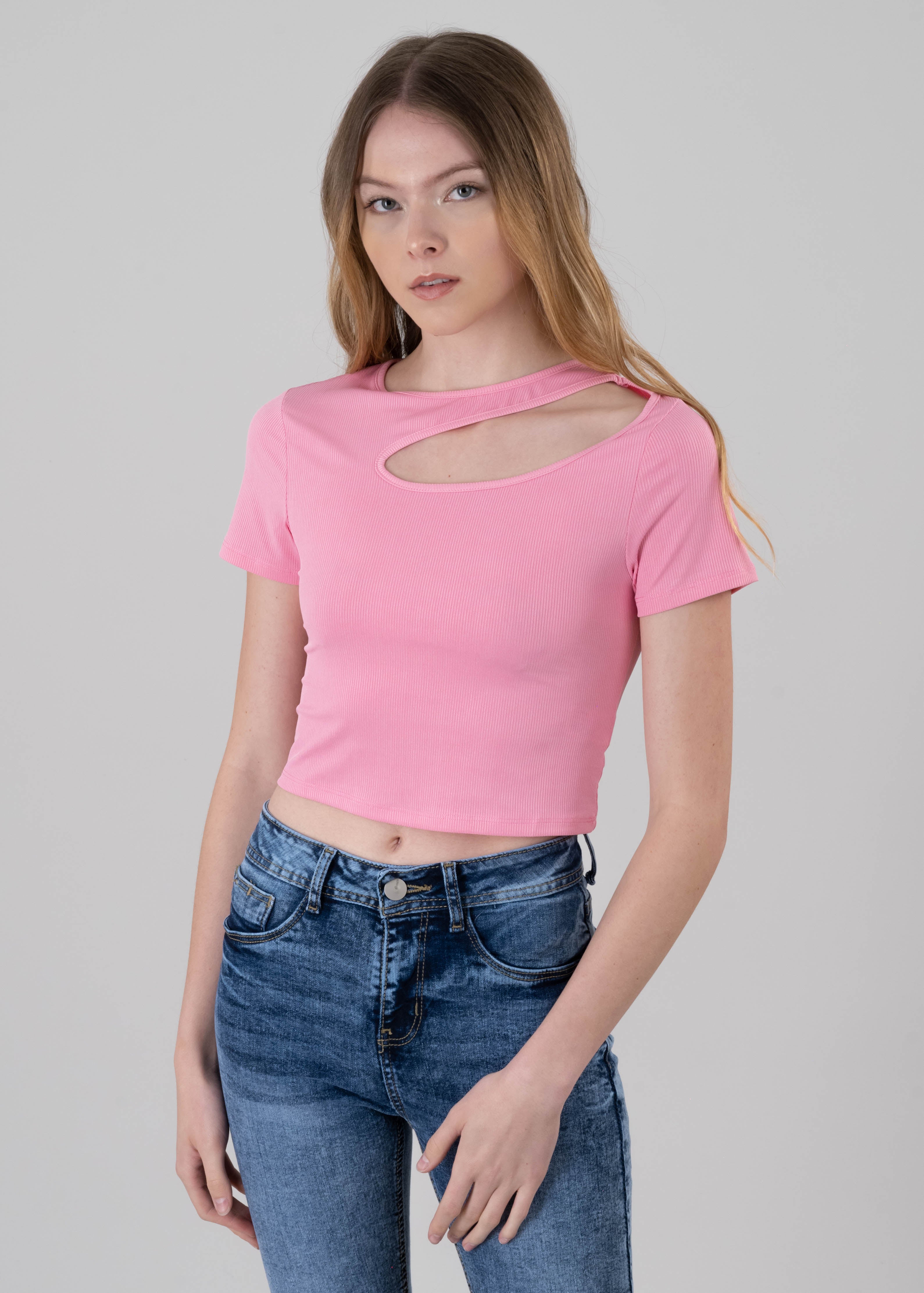 Top escote asimétrico FIUSHA