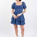 Vestido con olanes