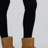 Bota invierno corto peluche