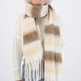 Bufanda oversize cuadros