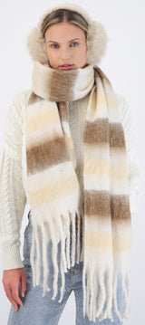 Bufanda oversize cuadros