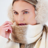 Bufanda oversize cuadros