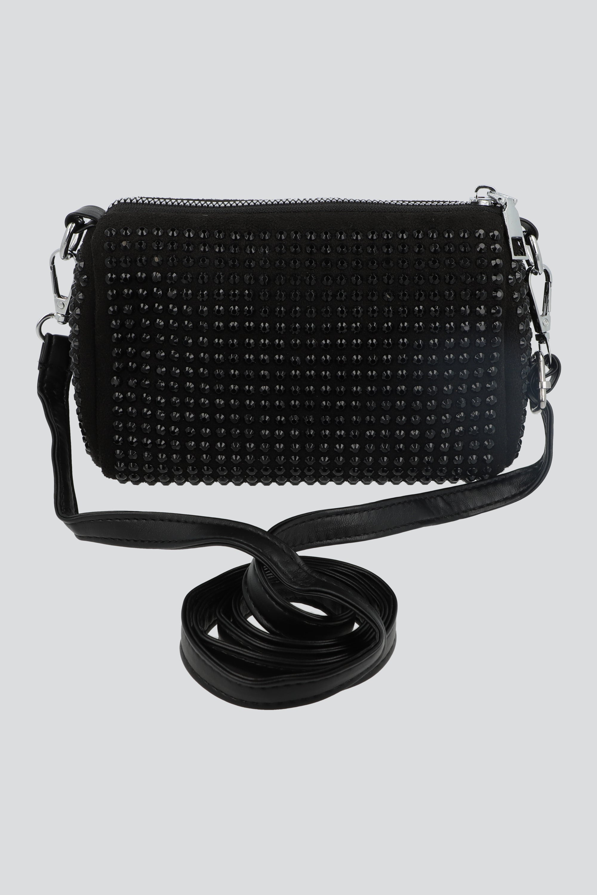 bolsa crossbody multi studs NEGRO