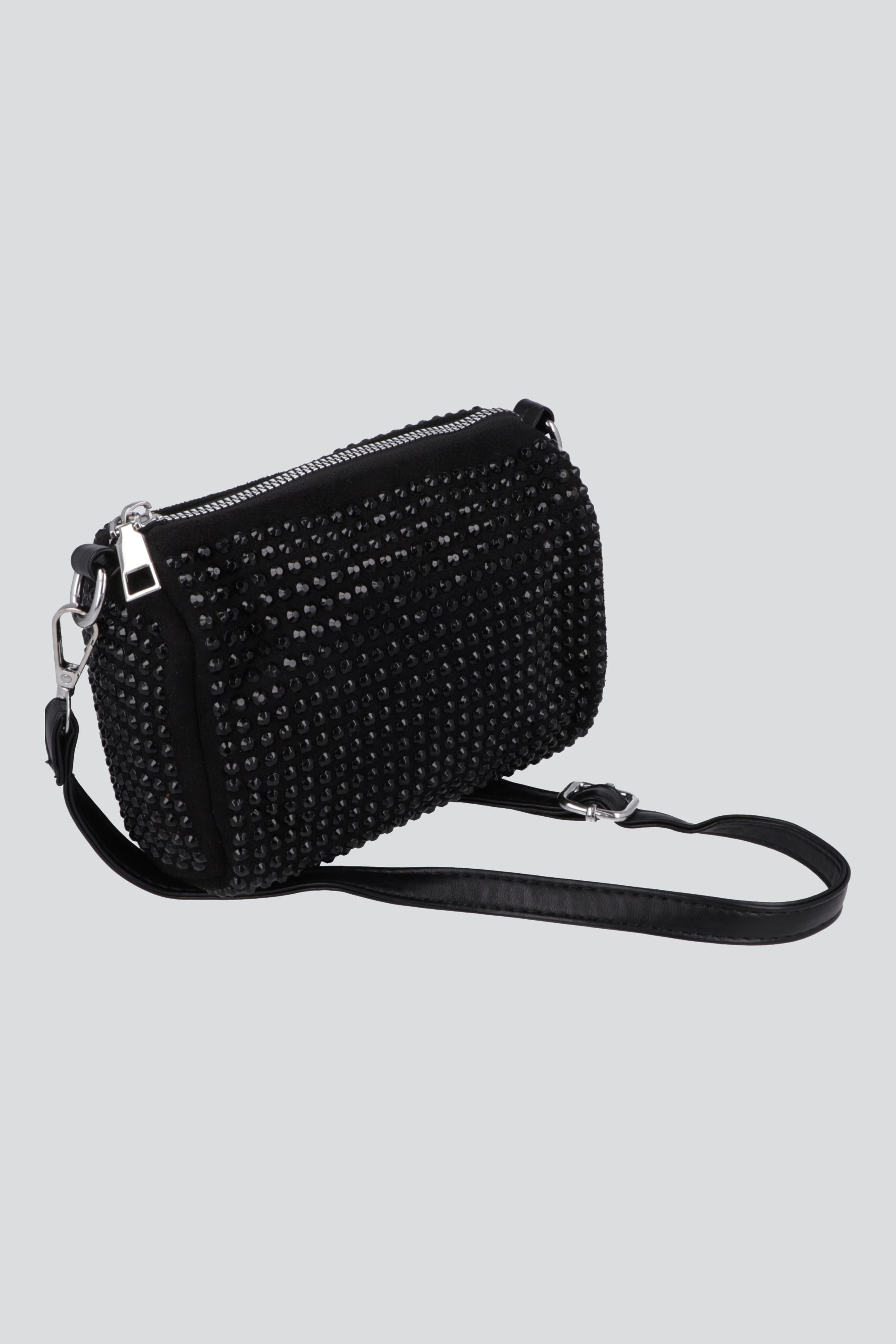 bolsa crossbody multi studs NEGRO