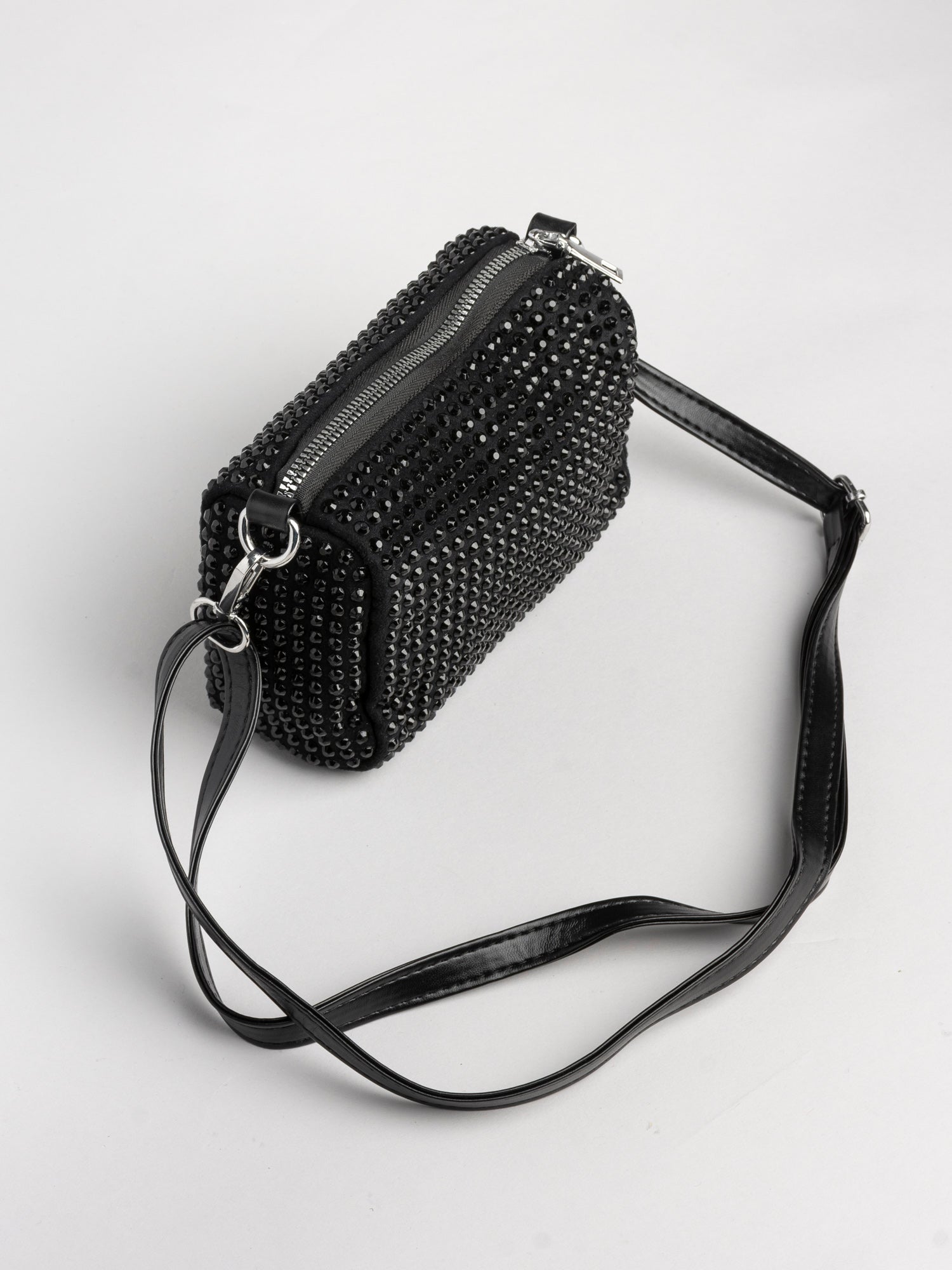 bolsa crossbody multi studs NEGRO