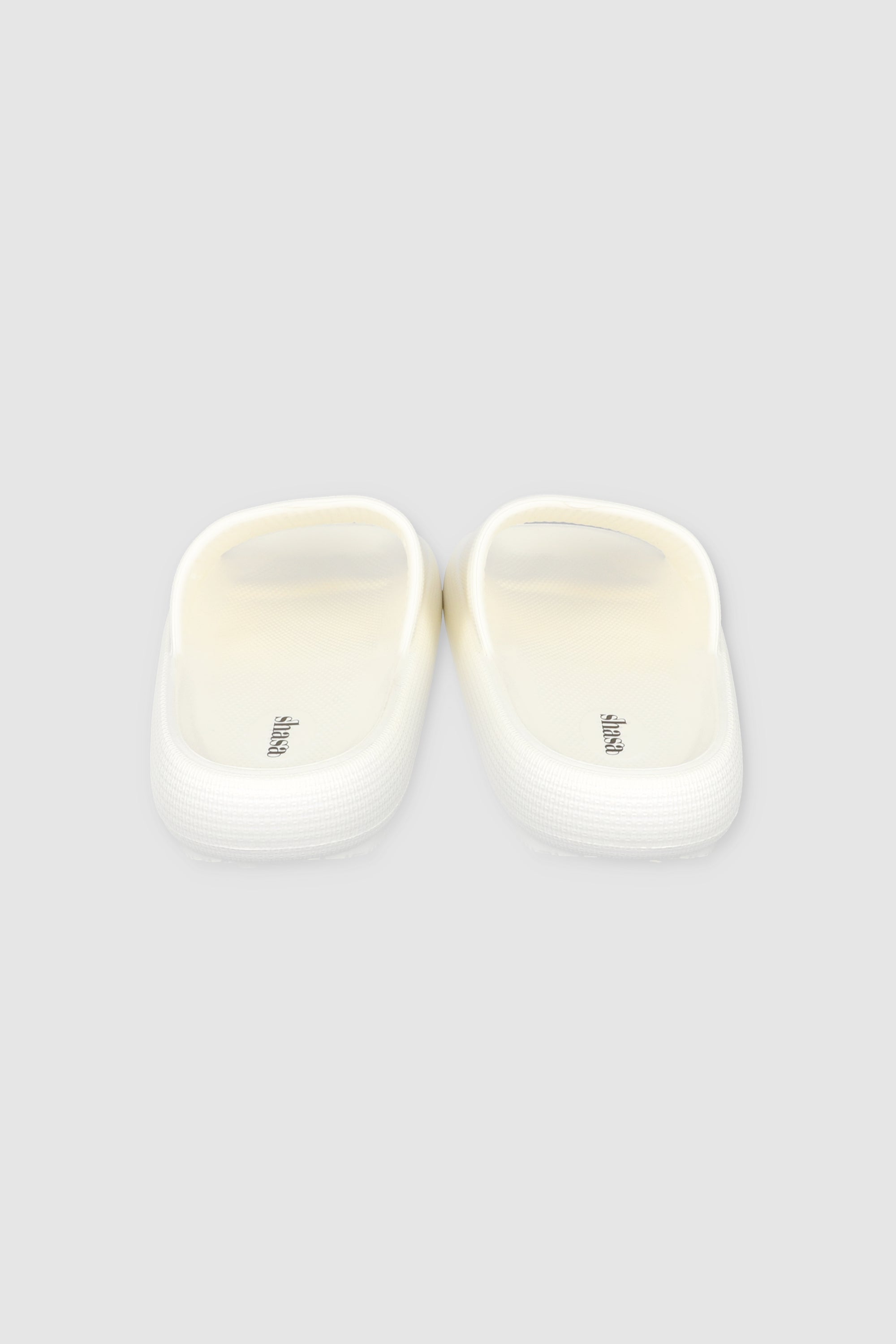 Sandalias Slide Eva Textura BLANCO