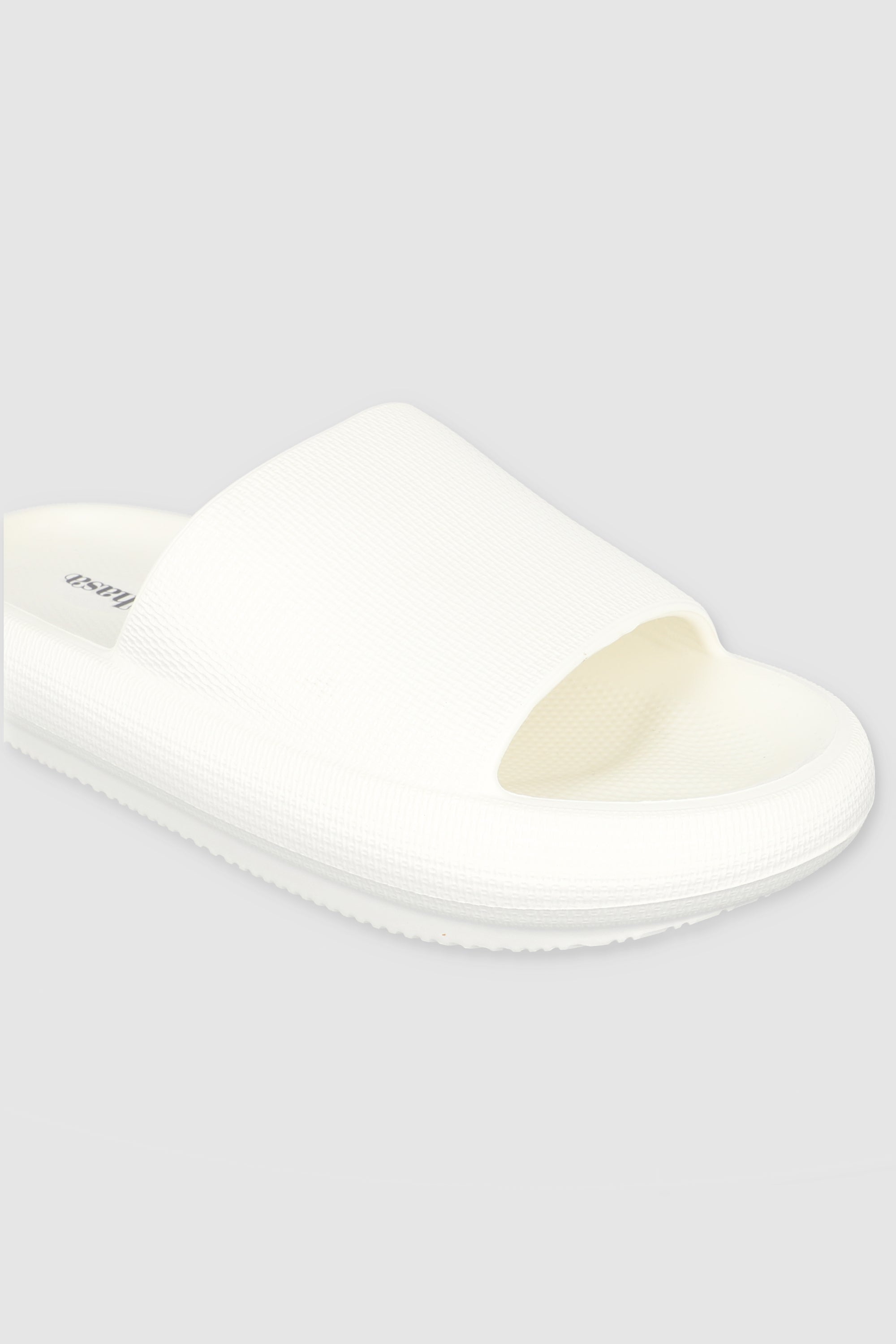 Sandalias Slide Eva Textura BLANCO