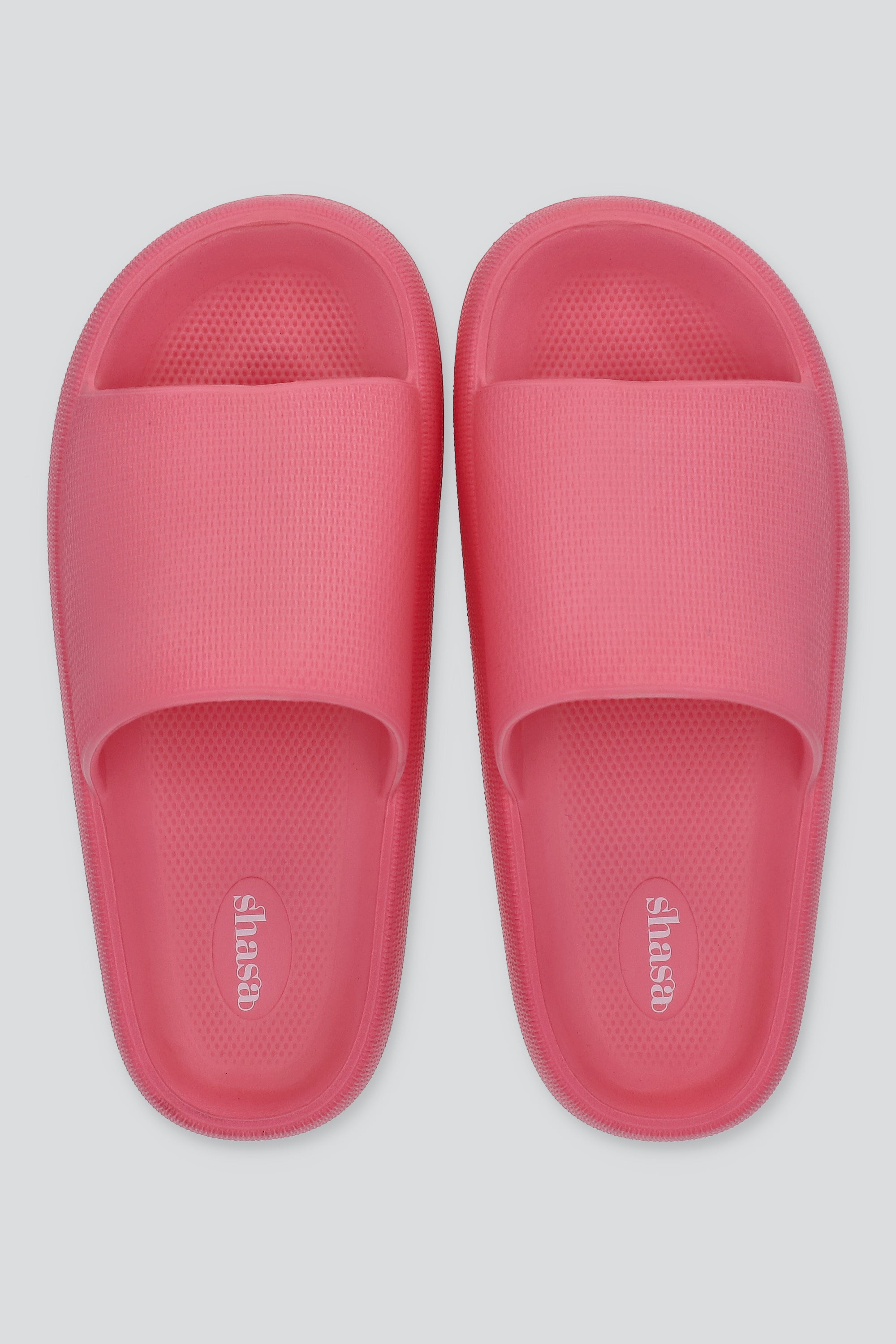 Sandalias Slide Eva Textura CORAL