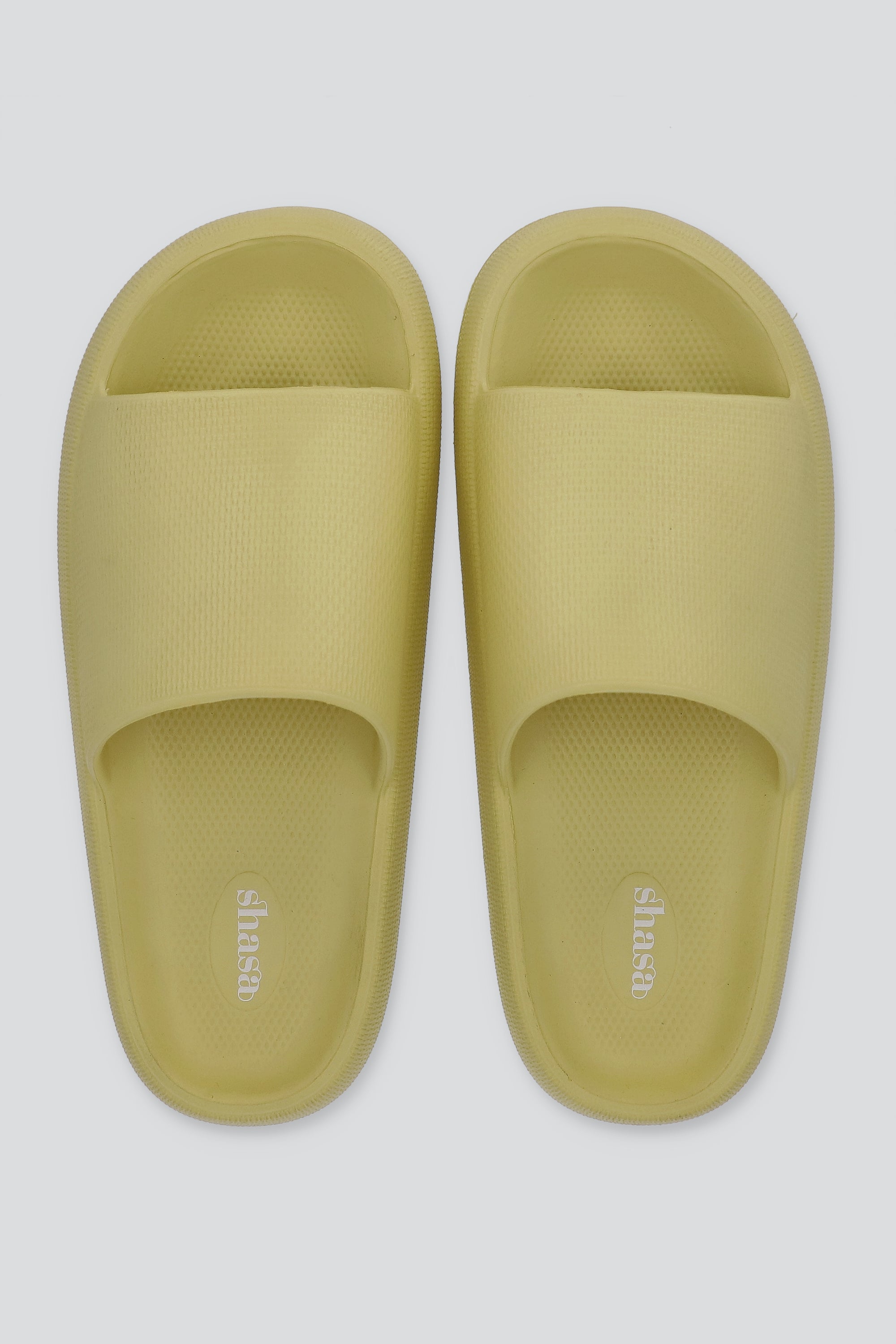 Sandalias Slide Eva Textura VERDE LIMA