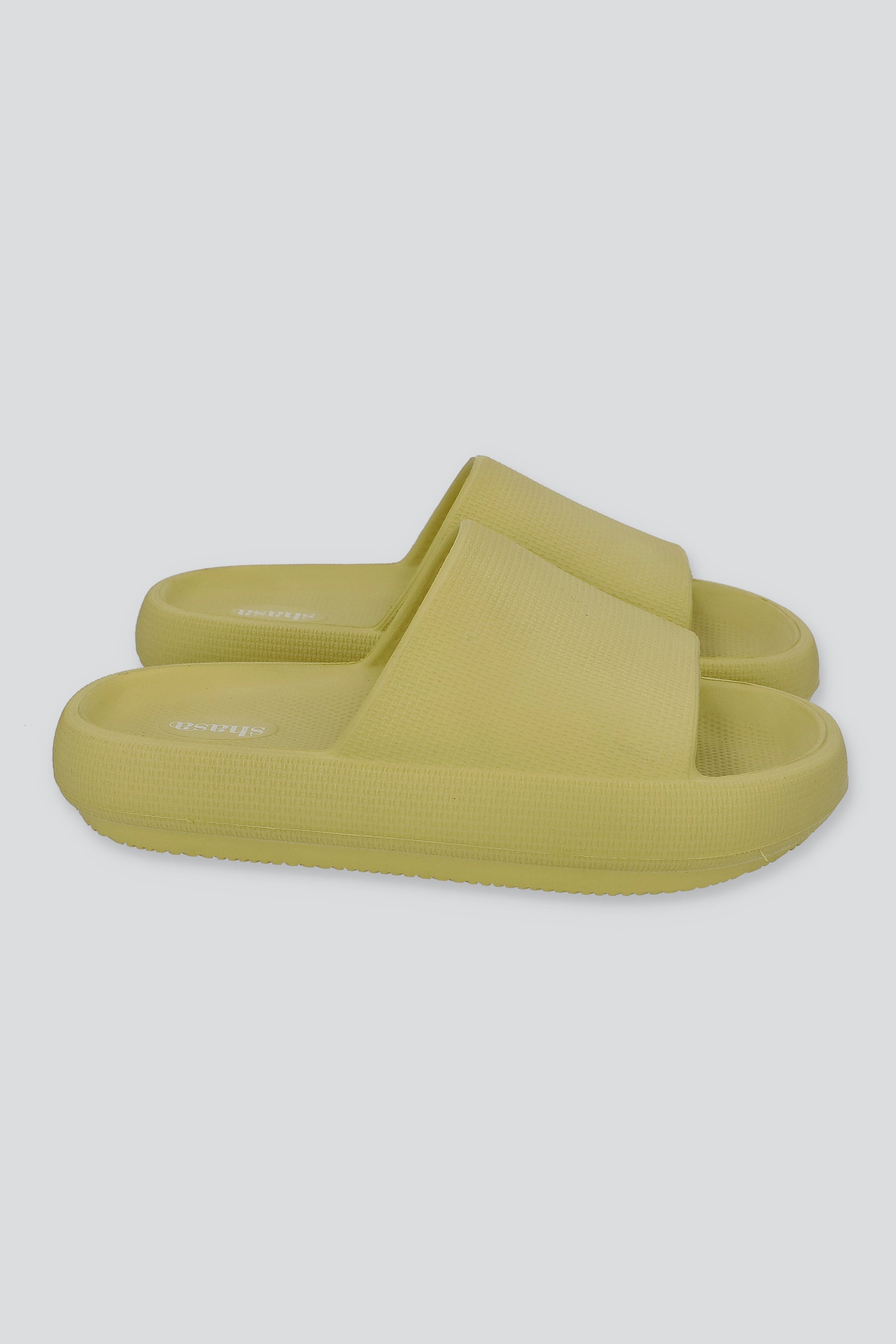 Sandalias Slide Eva Textura VERDE LIMA