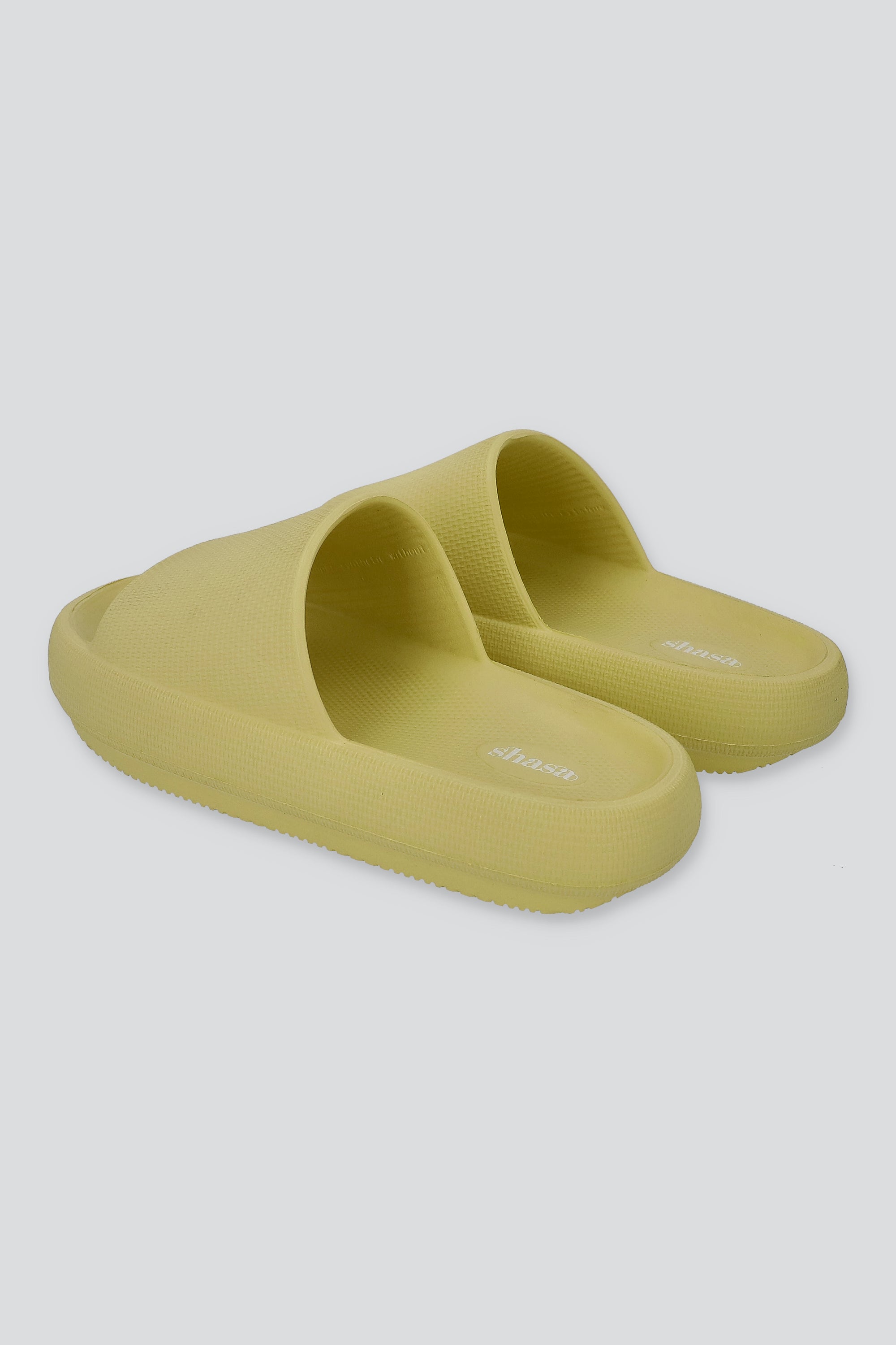 Sandalias Slide Eva Textura VERDE LIMA
