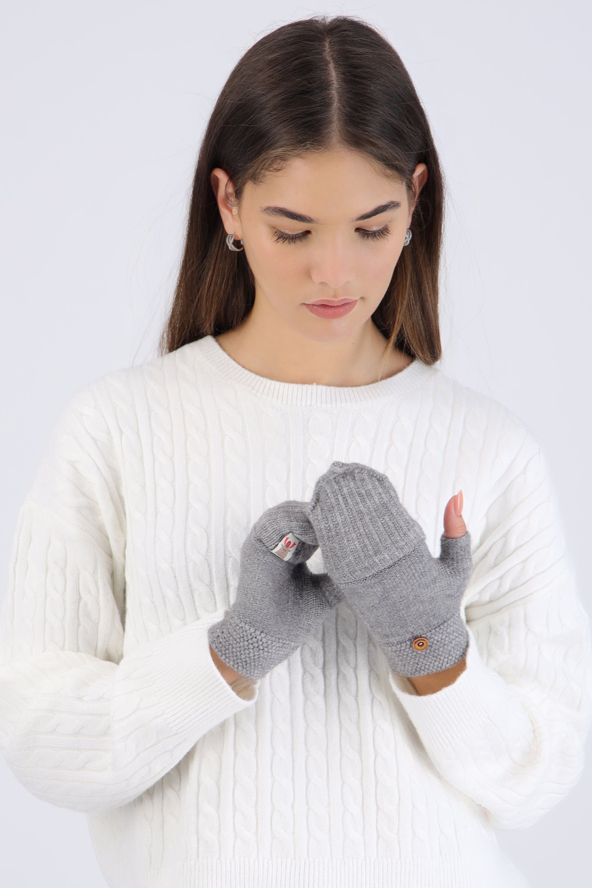 Guantes Dedos Descubiertos Desmontable