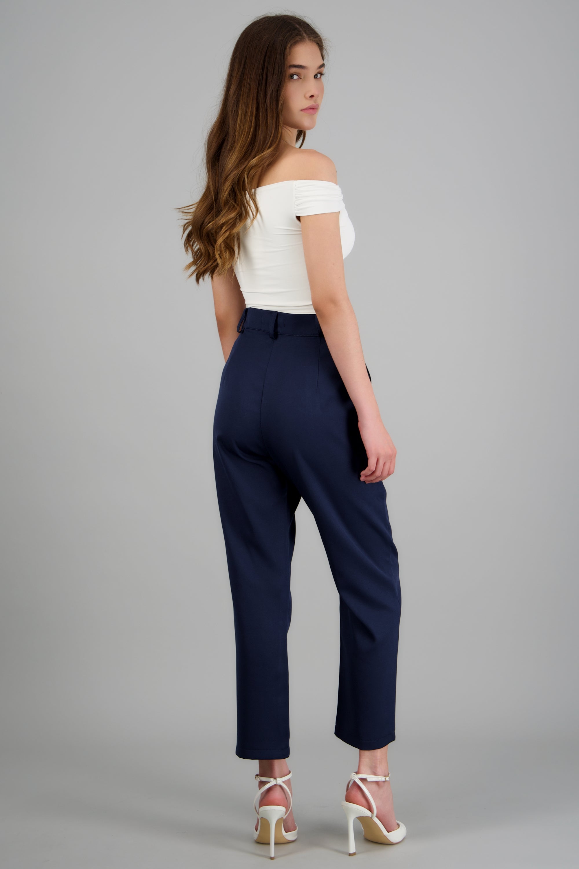 Pantalón con bolsas MARINO