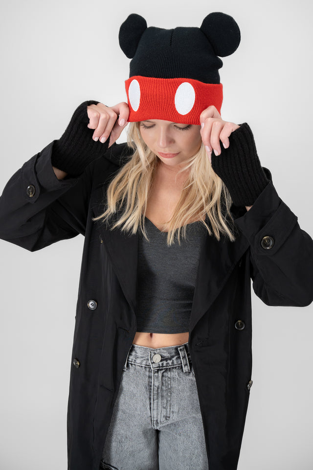 Gorro tejido orejas Mickey Mouse