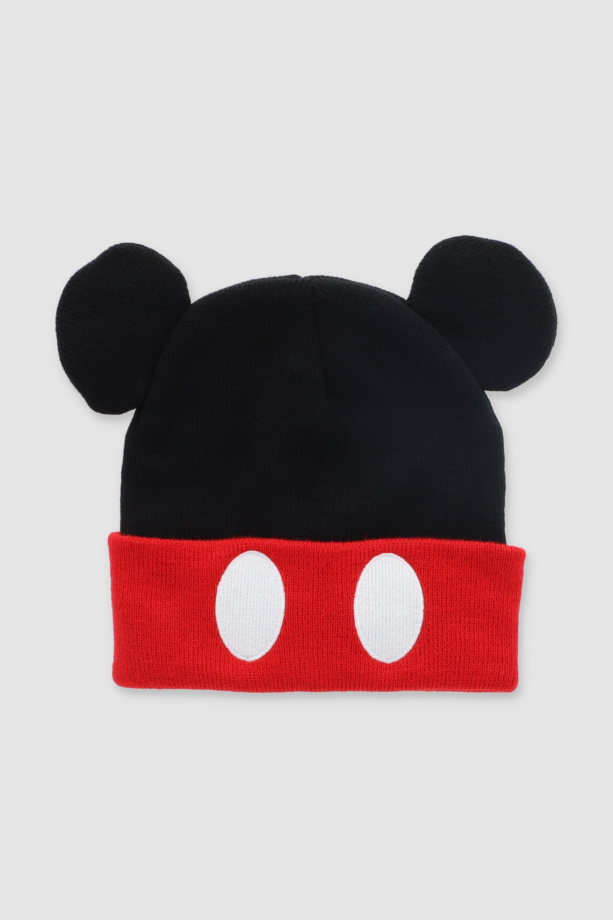 Gorro tejido orejas Mickey Mouse NEGRO COMBO