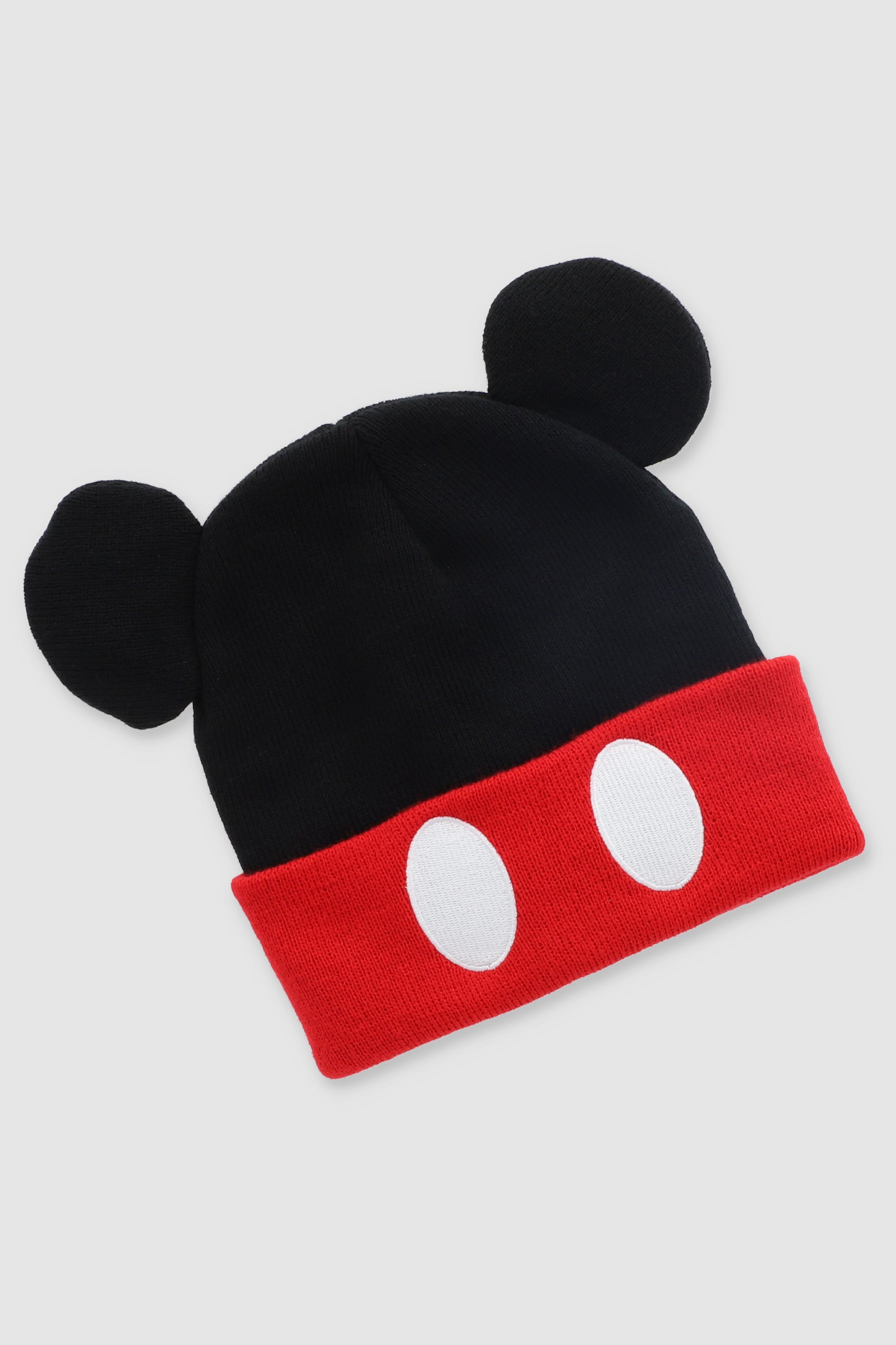 Gorro tejido orejas Mickey Mouse NEGRO COMBO