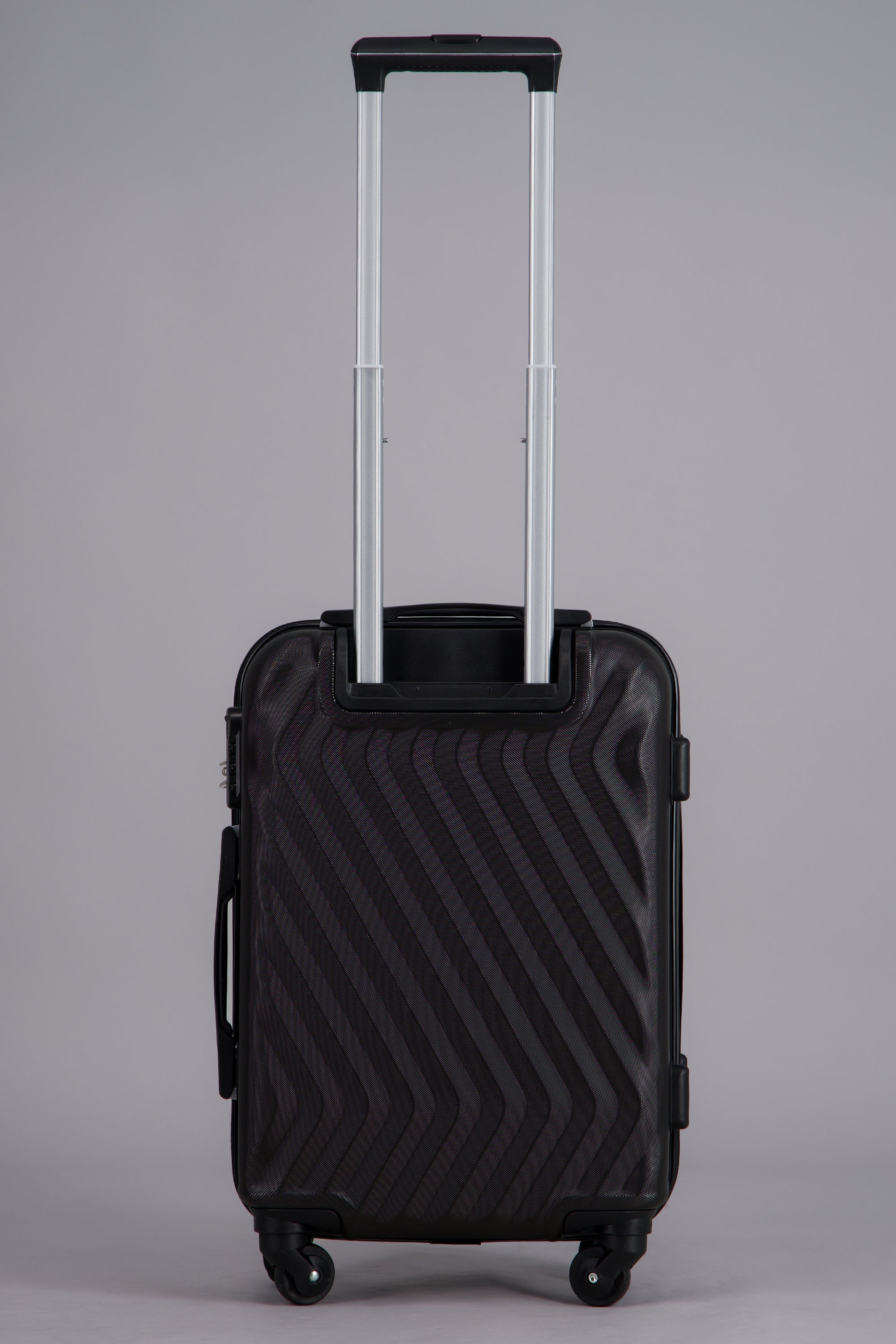 Maleta textura zigzag NEGRO