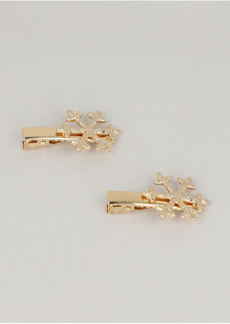 1 Par Broches Copo Glitter ORO