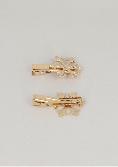 1 Par Broches Copo Glitter ORO