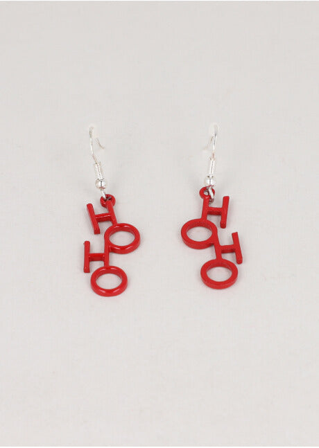 Aretes Ho Ho ROJO