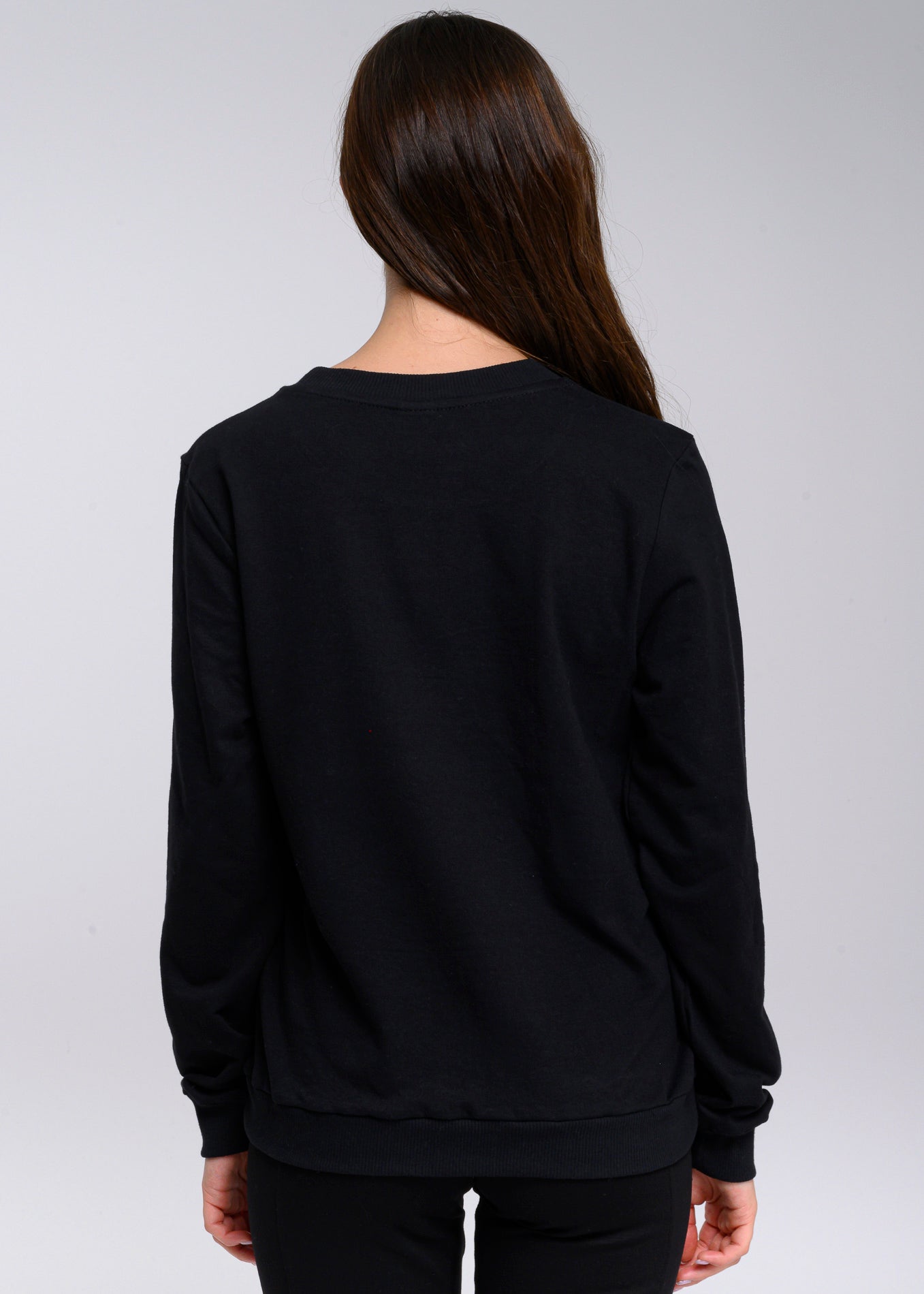 Sudadera Grinch brillos NEGRO