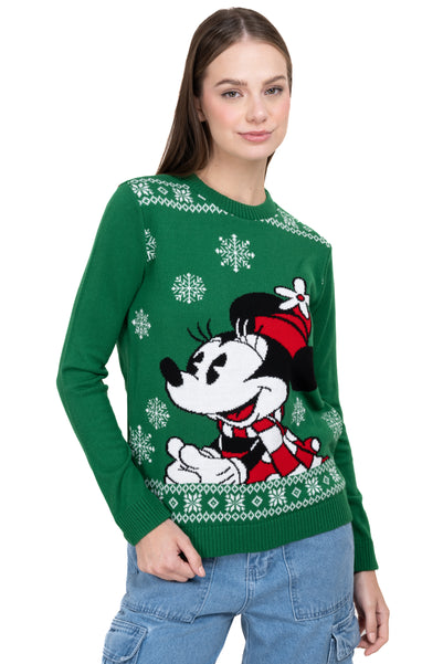 Suéter navideño Minnie