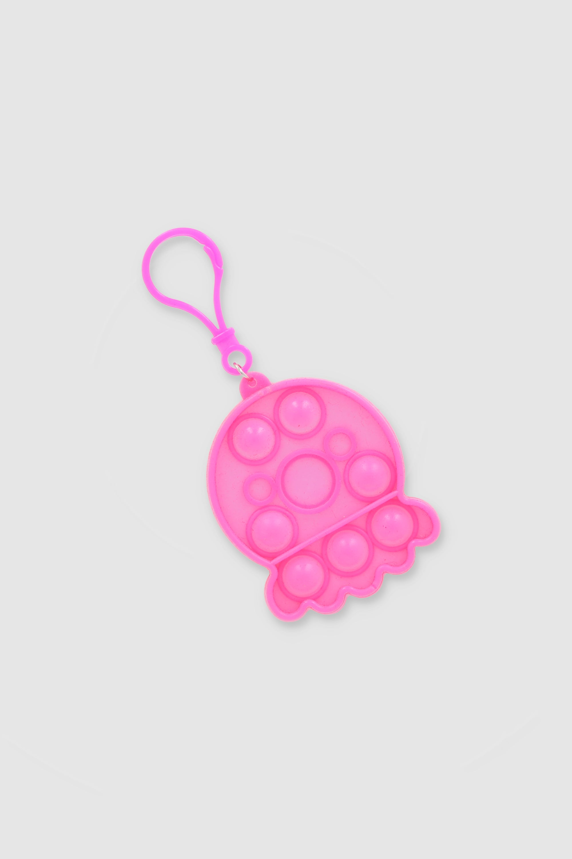 Llavero Pulpo Gancho Antiestrés Burbujas ROSA