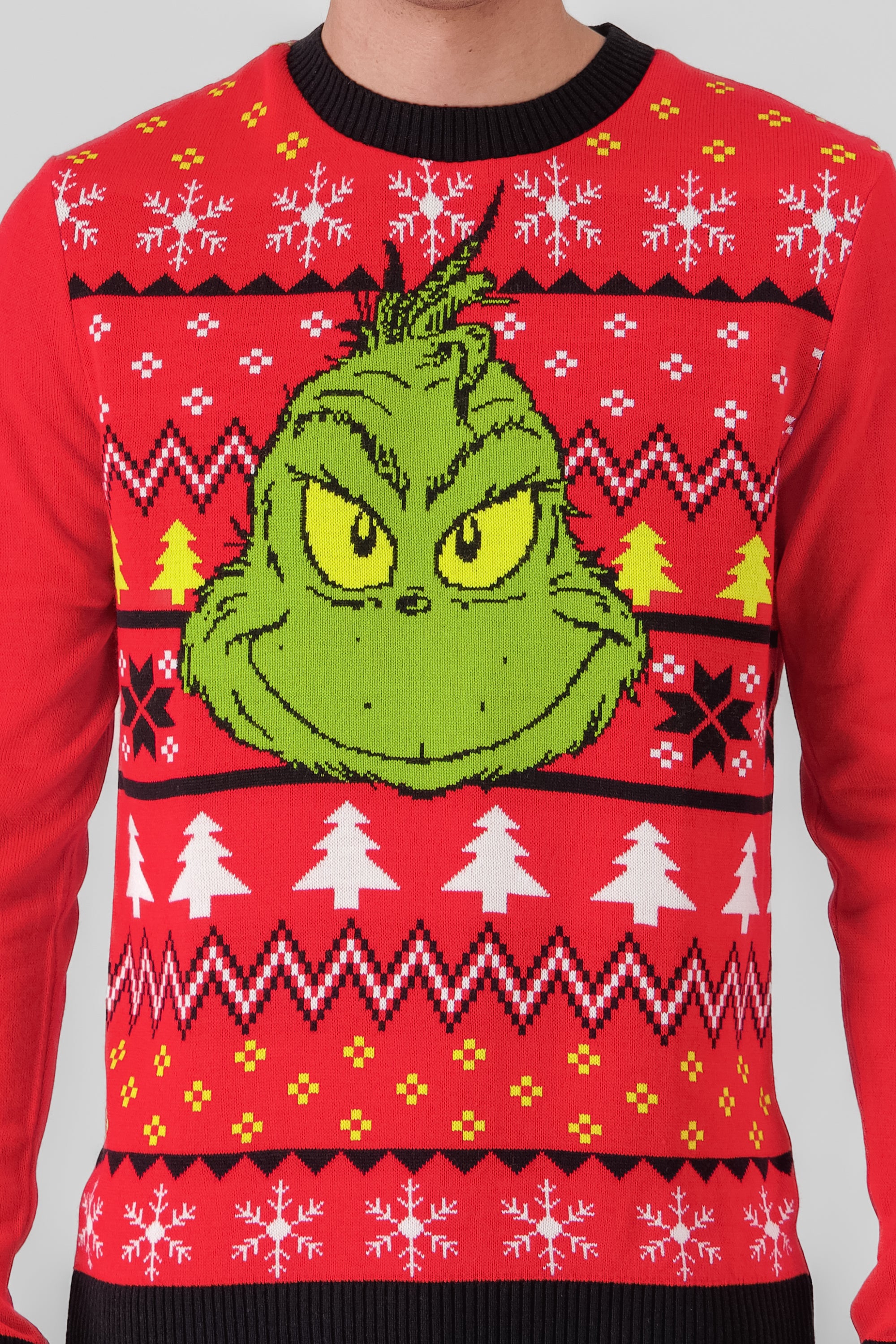 Suéter navideño Grinch ROJO